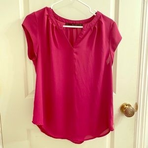 Magenta blouse